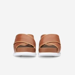 NWT 2.ZERØGRAND Criss Cross Slide Sandal 7/7.5 Cole Haan